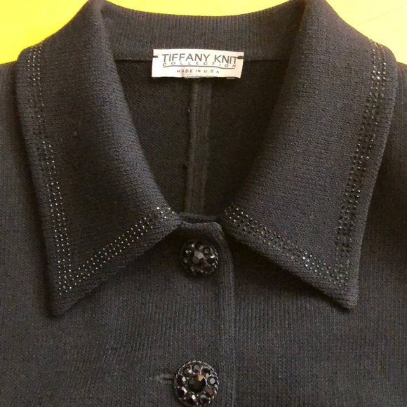 TIFFANY KNIT COLLECTION Knit Jacket - Picture 4 of 8